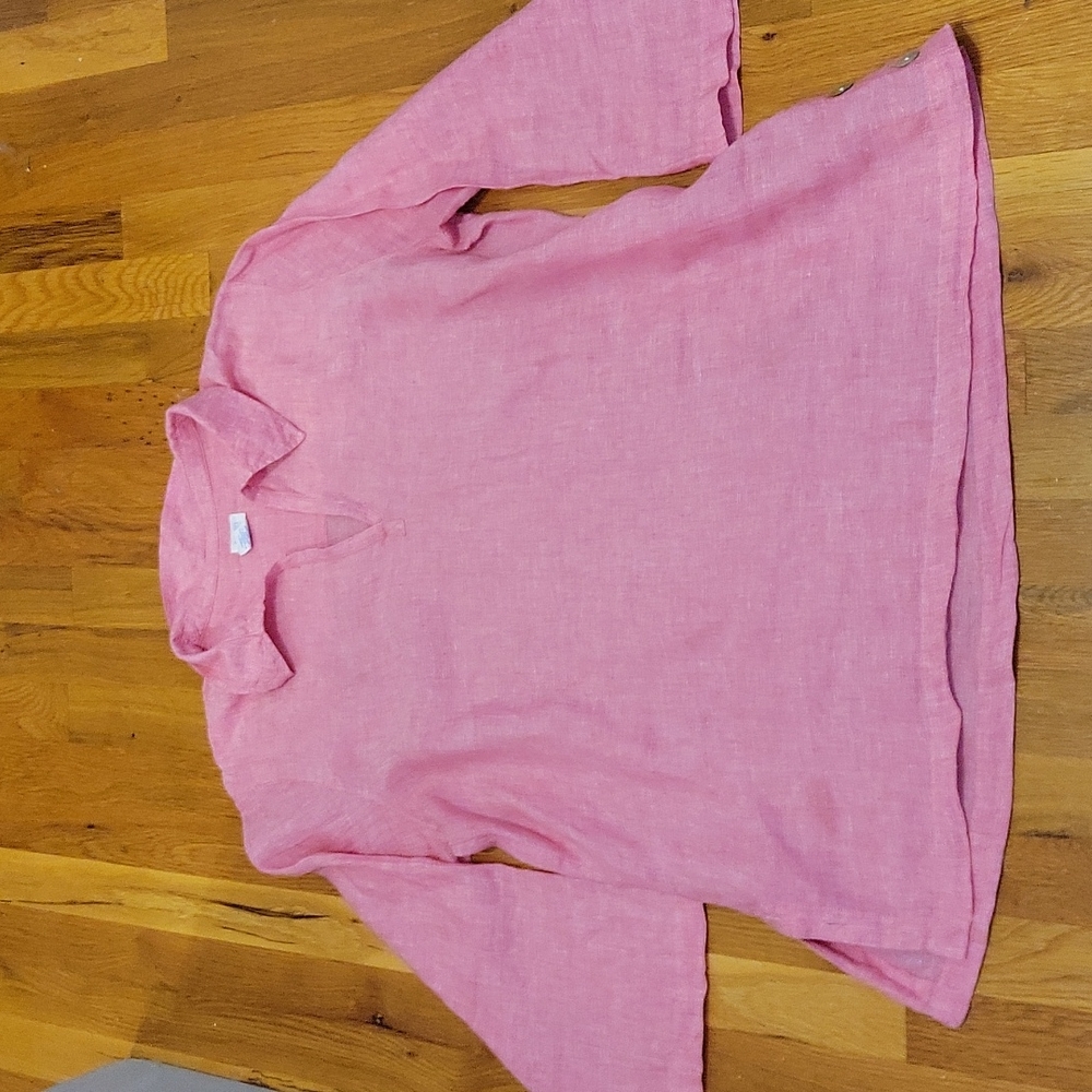 Sigrid Olsen Linen Tunic